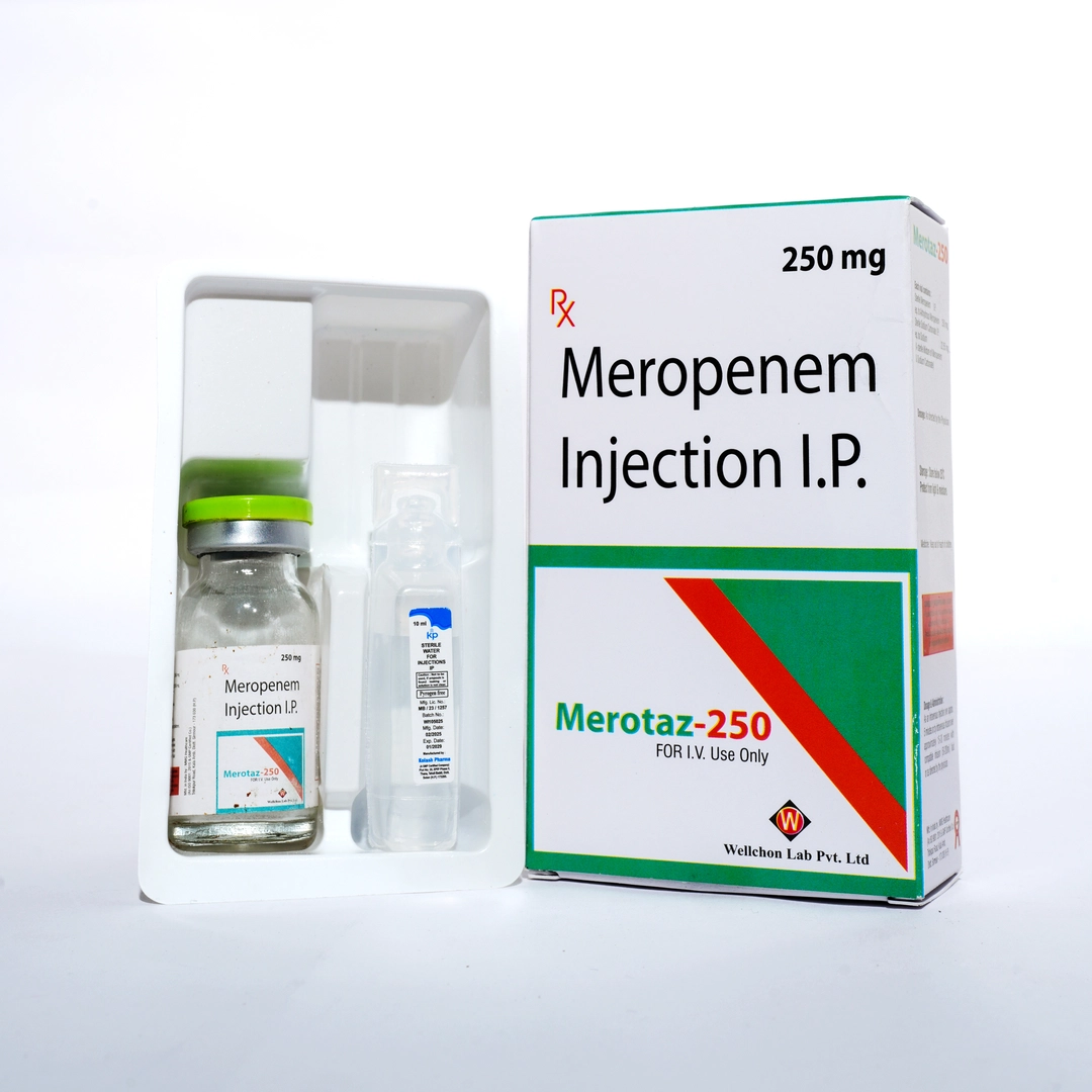 MEROTAZ 250 INJ