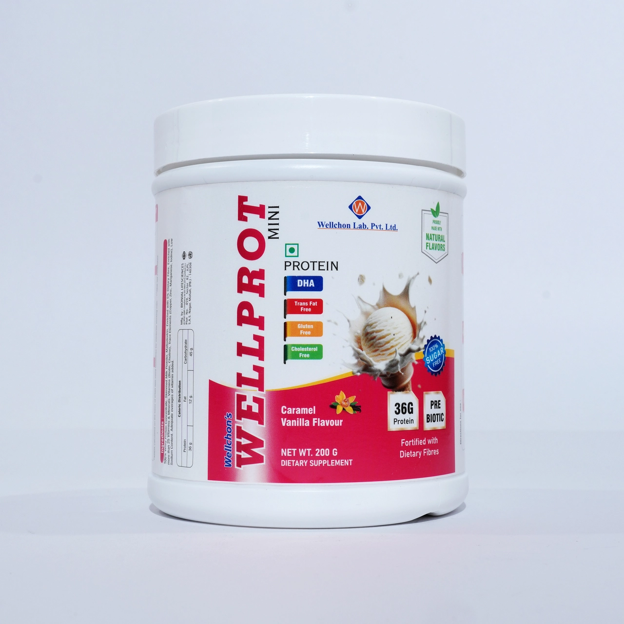 WELLPROT MINI 200GM VANILLA